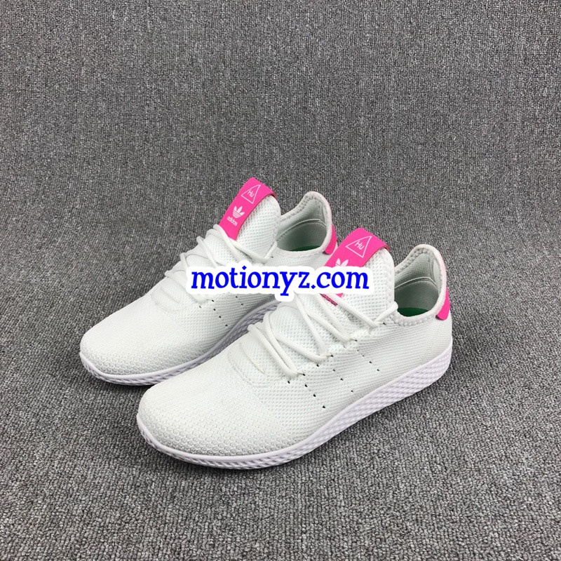 Adidas X Pharrell Williams Tennis White Pink